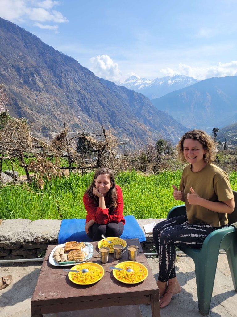 Homestay in Urgam Valley Food